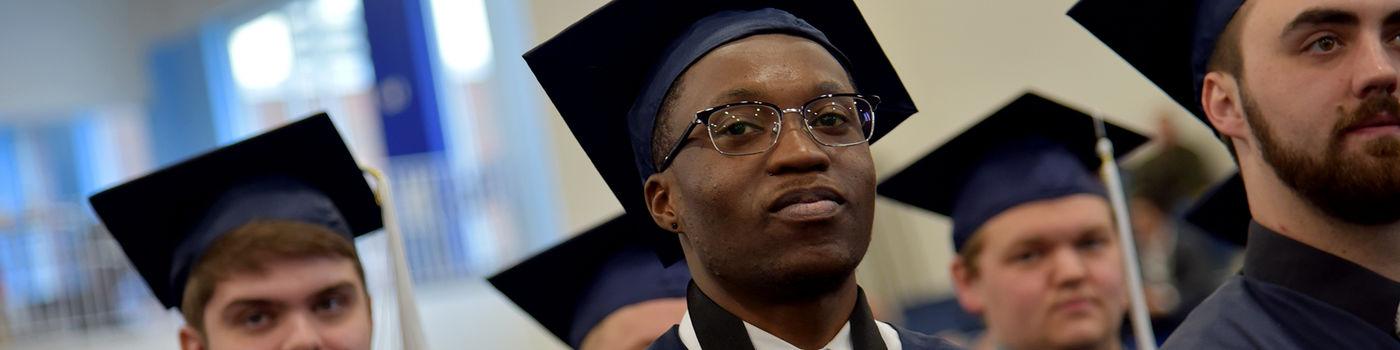 Students at the fall 2019 graduation ceremony